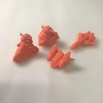 건담 건지우개 4개 세트