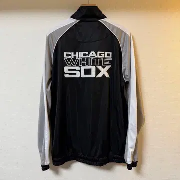 MLB 시카고 화이트삭스 자수 로고 집업 트랙 자켓 M