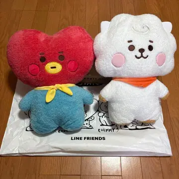 BT21 봉제 인형 2체 세트