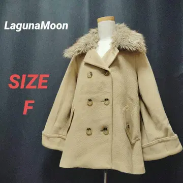 LagunaMoon 라그나무 코트 베이지 여성용 사이즈 F