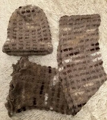 J.FERRY 니트 모자와 머플러 세트