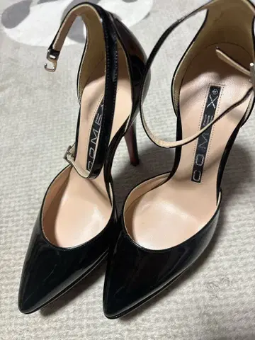 COMEX 펌프스 블랙 하이힐