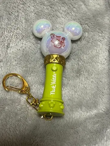 닉 응원봉 키체인 키링 주토피아