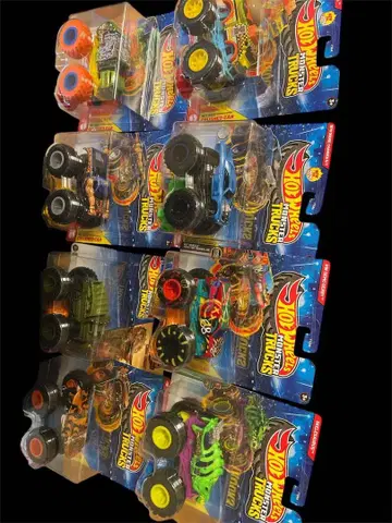 Hot Wheels 몬스터 트랙 8개 세트 미개봉