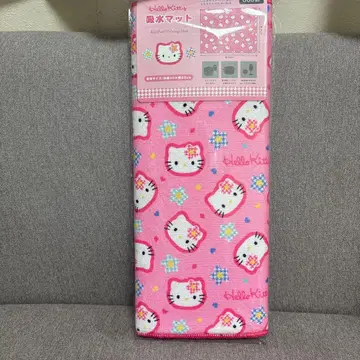 [레어] Hello Kitty 흡수 매트 약 40 x 50cm