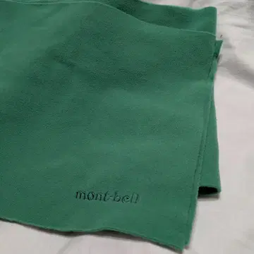 mont-bell 플리스 머플러 그린