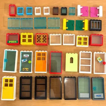 정품 LEGO 레고 창문 문 건물 부품 묶음 판매 우리 창문