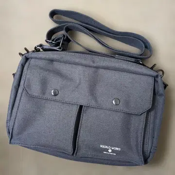SQUALO WORKS 숄더백 다크 그레이