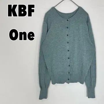 KBF 심플 울 혼방 가디건