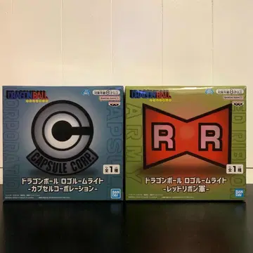 드래곤볼 로고 룸 라이트