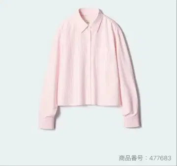 JW ANDERSON 핑크 스트라이프 셔츠 M 사이즈