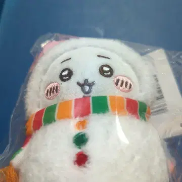 치이카와 (먼작귀) 눈사람 스트랩 약 9cm