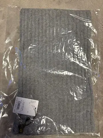 그레이 넥워머 캐시미어 캐시미코