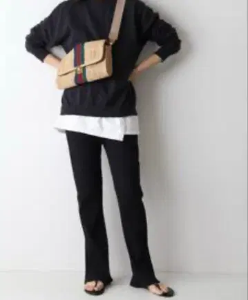 FRAMeWORK RIB 레깅스 팬츠