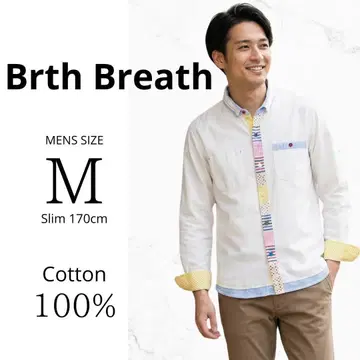 Brth Breath 남성용 M 코튼 셔츠