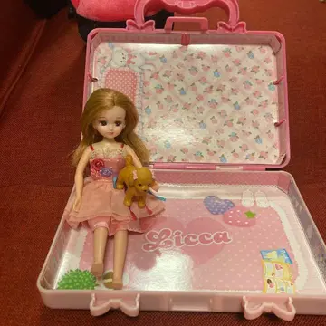 리카짱 인형 세트 하우스형 케이스