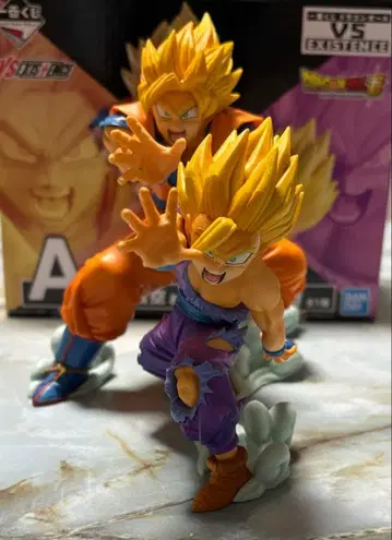 드래곤볼 손오공 & 손오반 피규어