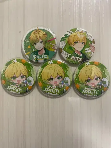 AMPTAK x COLORS  캔뱃지 5개 세트