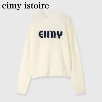 eimy istoire EIMY 로고 니트 WHITE 화이트 2024