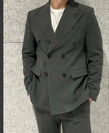 wide range 와이드 레인지 더블 자켓