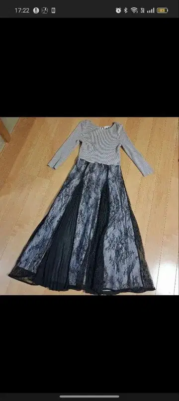 도킹 플리츠 원피스 1