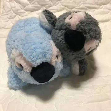 교토 수족관 펭귄 봉제 인형 2개 세트