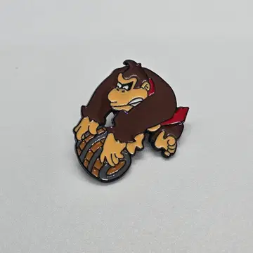 돈키콩 핀 배지 약 4cm 통 닌텐도