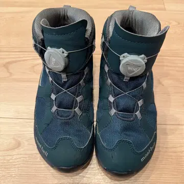 [ mont-bell ] 키즈 어린이용 트레킹 슈즈 22cm 방수