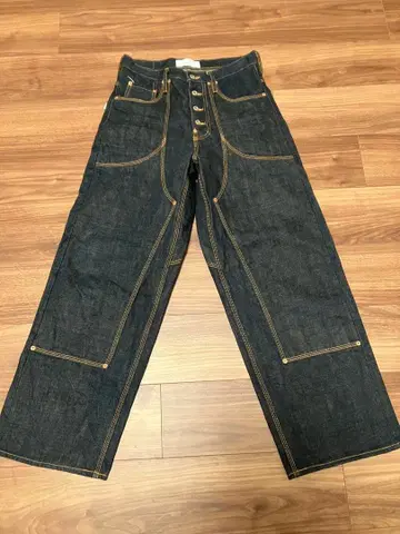 SUGARHILL DOUBLE KNEE DENIM PANTS 30