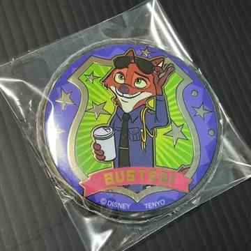 주토피아 금 배지 캔뱃지 닉