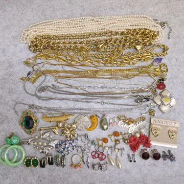 [ 알뜰 세트 4 ] 액세서리 묶음 판매 골드 실버 액세서리 펄