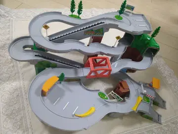 [정크제품] 토미카 토게 야마미치 드라이브 세트 + 바이패스 도로 포함