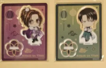 진격의 거인 트리 빌리지 아크릴 스탠드 리바이 한지