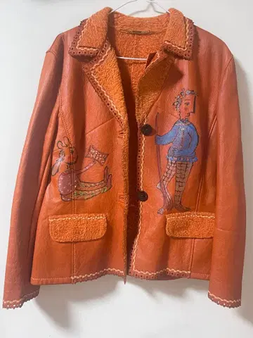 Vintage Leather Jacket (made in Italy)