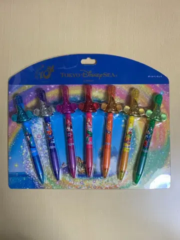 도쿄 디즈니 씨 7종 세트 펜
