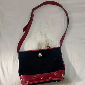 NINA RICCI 레드 블랙 숄더백