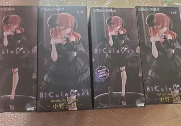 5등분의 신부 BiCute Dark Figure 나카노 미쿠 피규어 4점