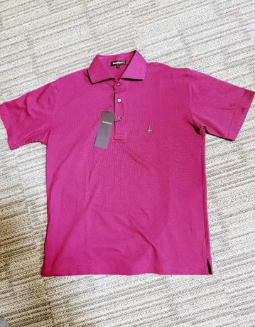 Paul Stuart 빨간색 피케 셔츠 M 새상품 16500엔