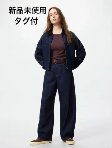 UNIQLO 배기 커브진 25 미사용 새상품