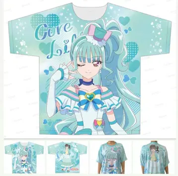 원더풀 프리큐어 풀 그래픽 T셔츠 큐어 리리안