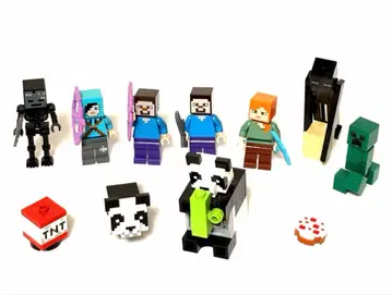 마인크래프트 레고 정품 미니 피규어 부품 세트 마크