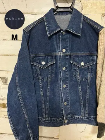 한 점 재구축 도킹 리메이크 데님 자켓