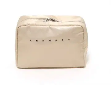 andmary Dear my wide pouch color beige