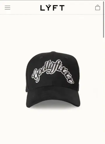 [ 미사용 새상품 ] LYFT GOD XXX LIMITED CAP 블랙