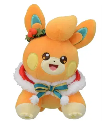 파모 봉제 인형 크리스마스 새상품 포켓몬 센터 한정판