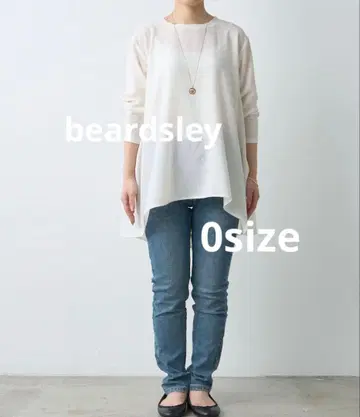 beardsley 뒷면 드레이프 T 블라우스 S 사이즈