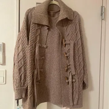 Darich 모카색 니트 스웨터 프리 사이즈