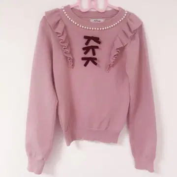 AnkRouge 앙크루즈 프릴 니트 스웨터