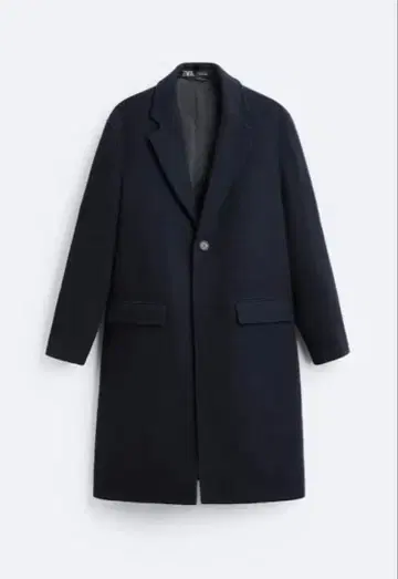 ZARA 네이비 체스터 코트 S 사이즈