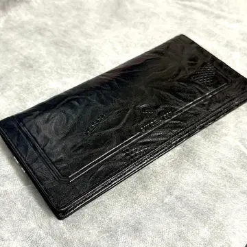 미사용 새상품 아놀드 파머 엠보 장지갑 슬림 지갑 악어 무늬